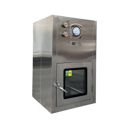 Une boîte de débit laminaire certifiée GMP. 304 en acier inoxydable. 1200x1070x1600mm de qualité pharmaceutique.