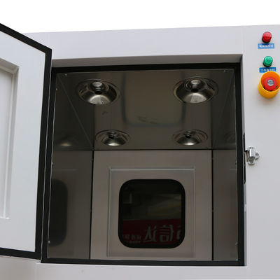 Boîte de passe de douche à air GMP avec construction en acier inoxydable 201 et E-Interlock en dimensions 760x690x1490mm