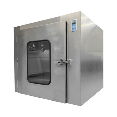 Conforme aux normes GMP 304 boîte de passage en acier inoxydable / porte convexe