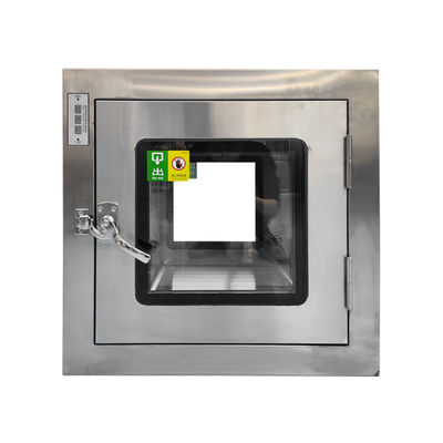201 Boîte de passe en acier inoxydable. Porte convexe et verrouillage mécanique. Utilisation industrielle en usine et entrepôt.