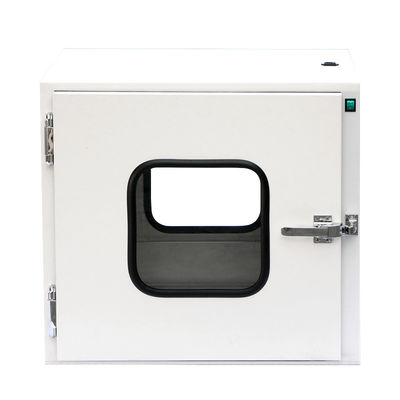 1160x1060x1090 mm Boîte de passe en acier laminé à froid avec verrouillage mécanique pour transfert en salle blanche
