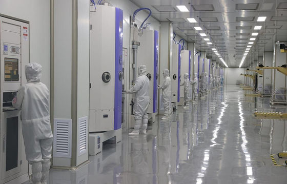 Réservoir de salle blanche personnalisé avec cadre en acier inoxydable 304, conformité ISO classe 5 et filtration HEPA 34 × FFU