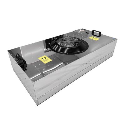 Unité de filtration de ventilateur à accès inférieur de grande taille BFU avec filtration de qualité semi-conducteur et entretien zéro temps d'arrêt pour les systèmes d'air des salles blanches