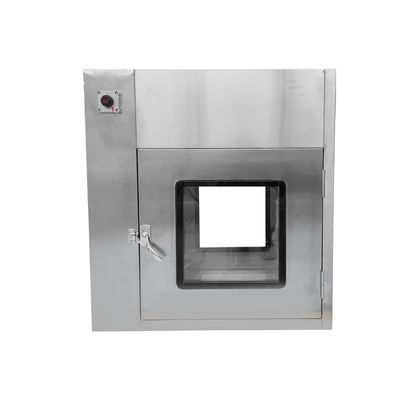 Fenêtre de transfert antidéflagrante avec construction en acier inoxydable 304 et purification à flux laminaire à haute efficacité pour le passage des matières dangereuses
