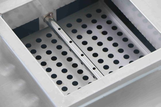 Sortie d'air HEPA à travers une tranchée liquide 450×450×480 - Ventilation de salle blanche scellée pour les laboratoires pharmaceutiques