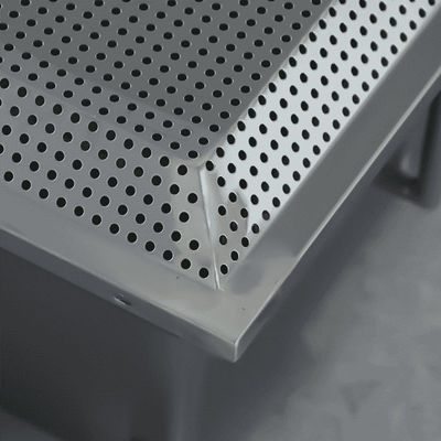 584×584×480mm Zéro fuite IP55 - Ventilation HEPA à travers une fosse liquide pour l'alimentation en air des salles blanches de semi-conducteurs