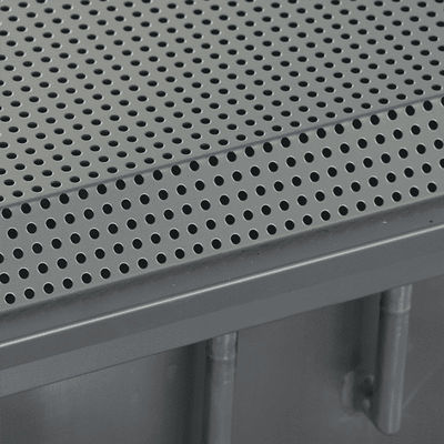 584×584×480mm Zéro fuite IP55 - Ventilation HEPA à travers une fosse liquide pour l'alimentation en air des salles blanches de semi-conducteurs