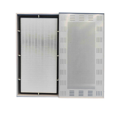 3000 CFM Sortie d'air du plafond H13 HEPA 99,97% Salles blanches en acier cuit