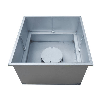 2000 CFM Vent de plafond industriel. Peinture cuite sur plaque froide. 1270×660×260