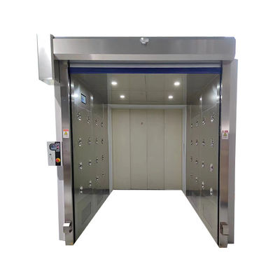 Porte roulante haute vitesse connectée à l'IdO intelligente, imperméable à la poussière et réglable à 0,6-2,5 m/s, utilisée dans les industries pharmaceutiques et minières
