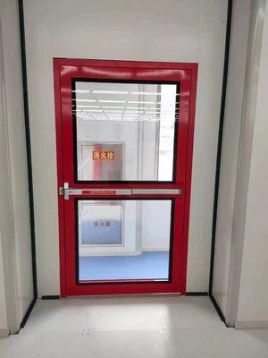 Porte de sortie d'urgence à incendie certifiée UL avec matériel de panique pour une installation conforme au code
