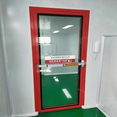 Porte de sortie d'urgence à incendie certifiée UL avec matériel de panique pour une installation conforme au code