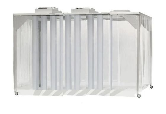 Salle blanche modulaire personnalisable avec filtration HEPA et conformité ISO 8 pour les applications industrielles