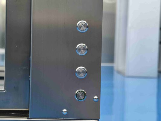 Armoire à passage à flux laminaire à porte à levage vertical avec filtre HEPA et construction en acier inoxydable SUS304