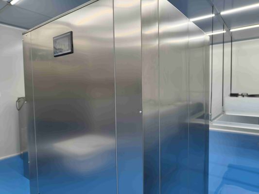 Porte à levage vertical à flux laminaire | Filtre HEPA H14 | Acier inoxydable SUS304