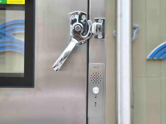 Boîte de passage à trois couches mécaniquement verrouillée ultra-sûre avec stérilisation UV