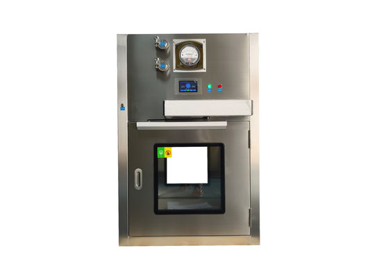 Boîte de débit laminaire à porte automatique avec pureté de l'air de classe ISO 5 filtrée HEPA et portes coulissantes motorisées