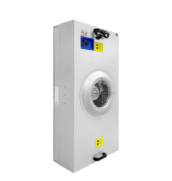 Ventilateur FFU HEPA en acier inoxydable avec une vitesse de l'air de 0,45 à 0,75 m/s et une garantie de 5 ans sur le moteur pour les salles blanches