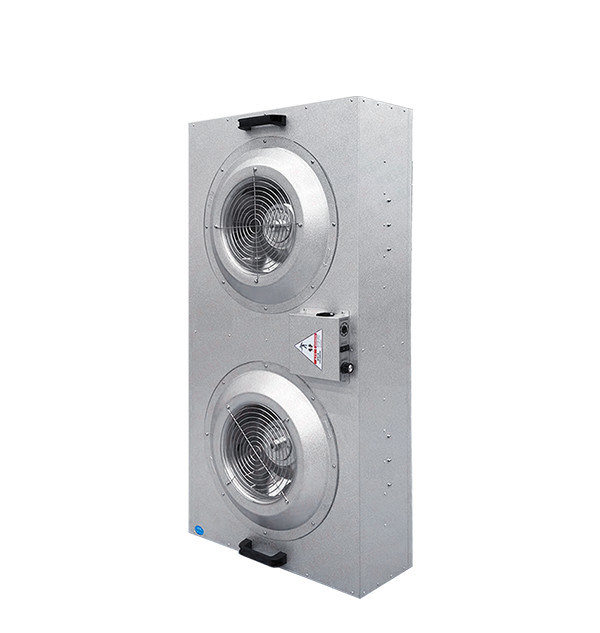 Unité de filtre à ventilateur (FFU) en acier inoxydable à distribution améliorée du flux d'air avec dimensions personnalisables pour salles blanches