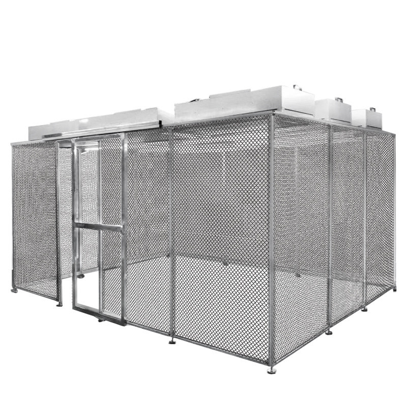 Système de salle blanche avec filtre HEPA personnalisable avec les normes ISO5-ISO9 pour l'usage pharmaceutique et hospitalier