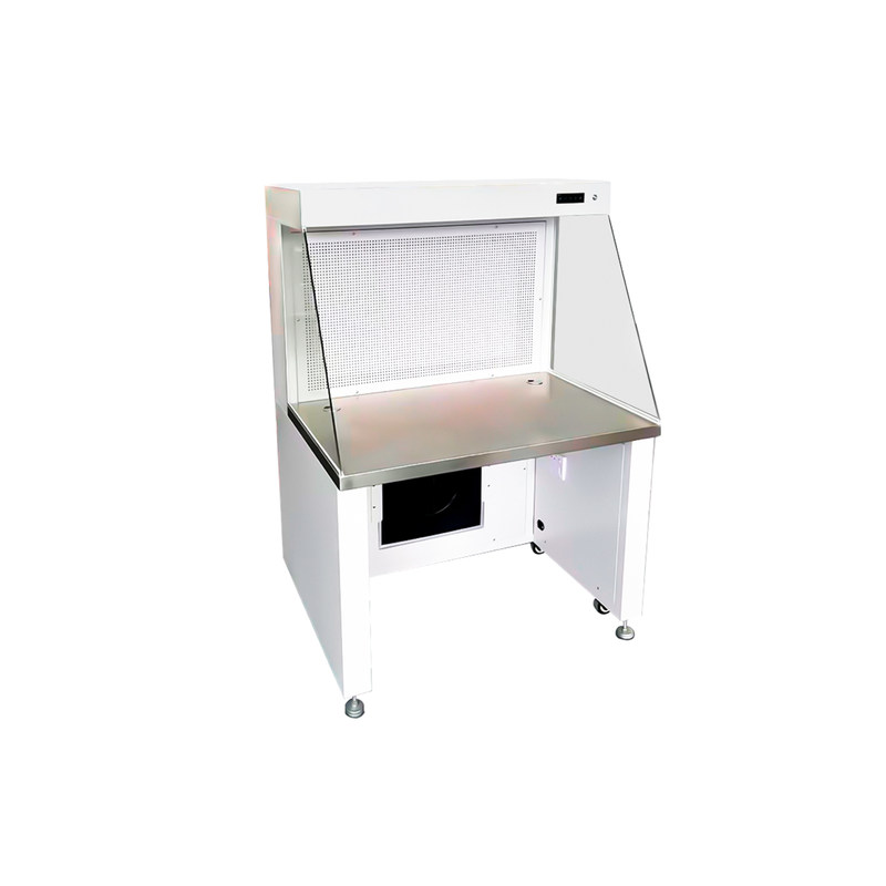 Hotte à flux laminaire horizontal en acier inoxydable avec filtre HEPA et vitesse de l'air de 0,45 m/S