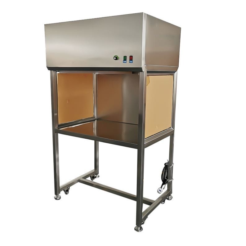 Capuchon laminé en acier inoxydable SUS304 avec classe 100-10000 Propreté et vitesse d'air réglable 0,45 m/s Banquet propre