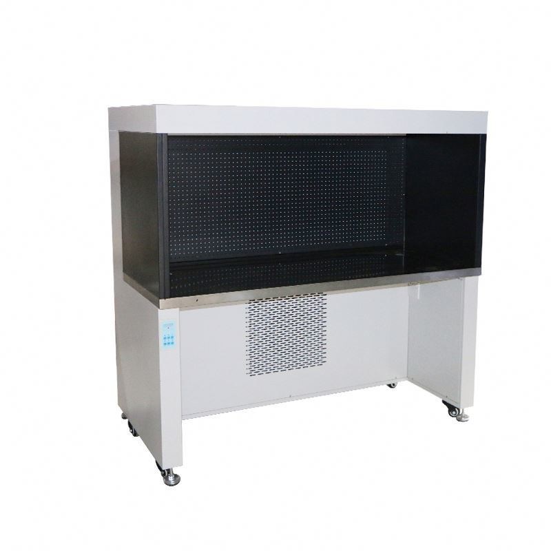 Bench de nettoyage en acier inoxydable 304 à capuche laminée avec 1200*800*2050 Taille et vitesse de l'air de 0,75m/s
