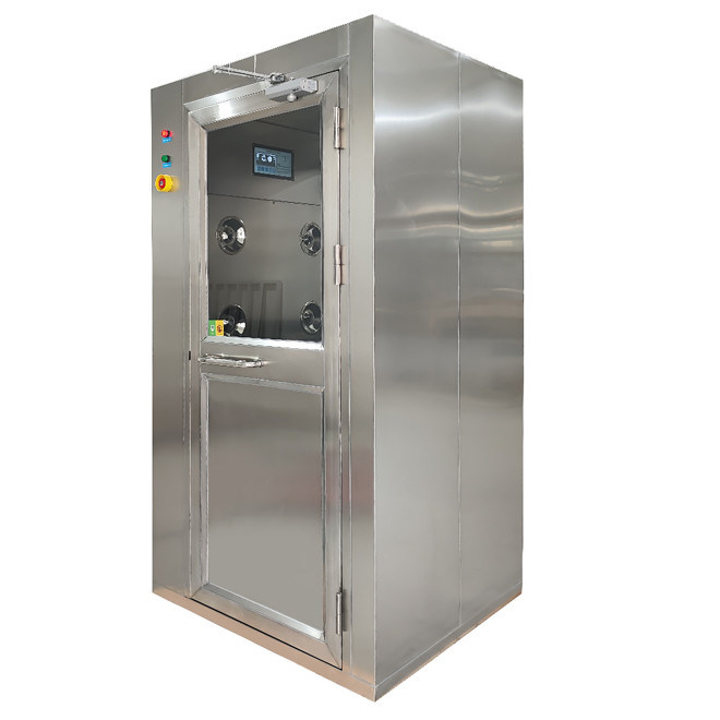 Salle de douche en acier inoxydable 201 avec filtre HEPA et système de verrouillage pour les environnements de salle blanche