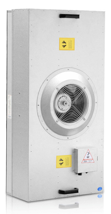 Unité de filtre de fan de Hepa de contrôle précis de flux d'air de baisse de pression basse d'économie de l'espace sûr pour la pièce propre