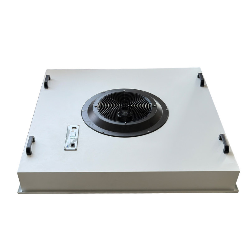 AC FFU 1175X1175X290mm Unité de filtre de ventilateur lourd avec certification ISO 14644-1 et débit d'air réglable à trois vitesses pour les systèmes d'air de salle blanche