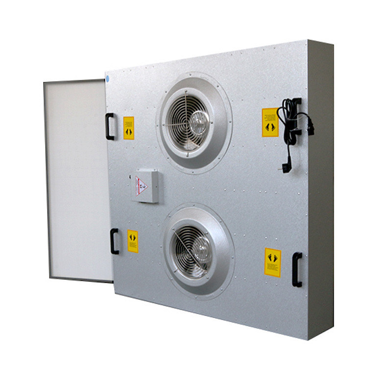 Unité de filtration de ventilateur à double moteur CC FFU