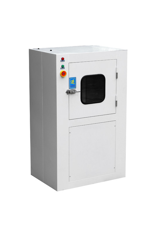 Boîte de douche d'air en acier inoxydable 304 certifiée GMP/ISO avec verrouillage électronique et filtration HEPA