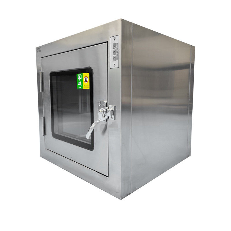 201 Boîte de passe en acier inoxydable. Porte convexe et verrouillage mécanique. Utilisation industrielle en usine et entrepôt.