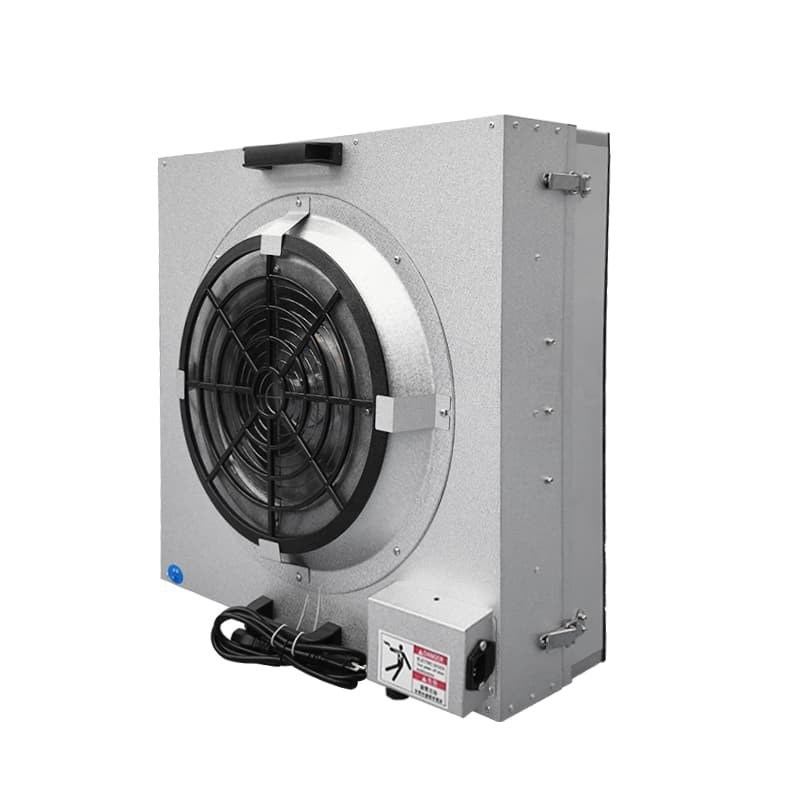 Unité de filtre HEPA à ventilateur à haut rendement pour la purification de l'air des salles blanches avec conception ultra-silencieuse et économe en énergie