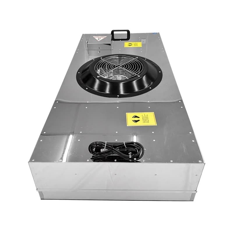 Unité de filtration de ventilateur BFU Mega-Size à accès inférieur. Filtration de qualité semi-conducteur et zéro temps d'arrêt.