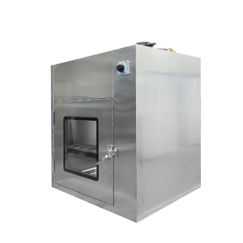 Fenêtre de transfert antidéflagrante avec construction en acier inoxydable 304 et purification à flux laminaire à haute efficacité pour le passage des matières dangereuses