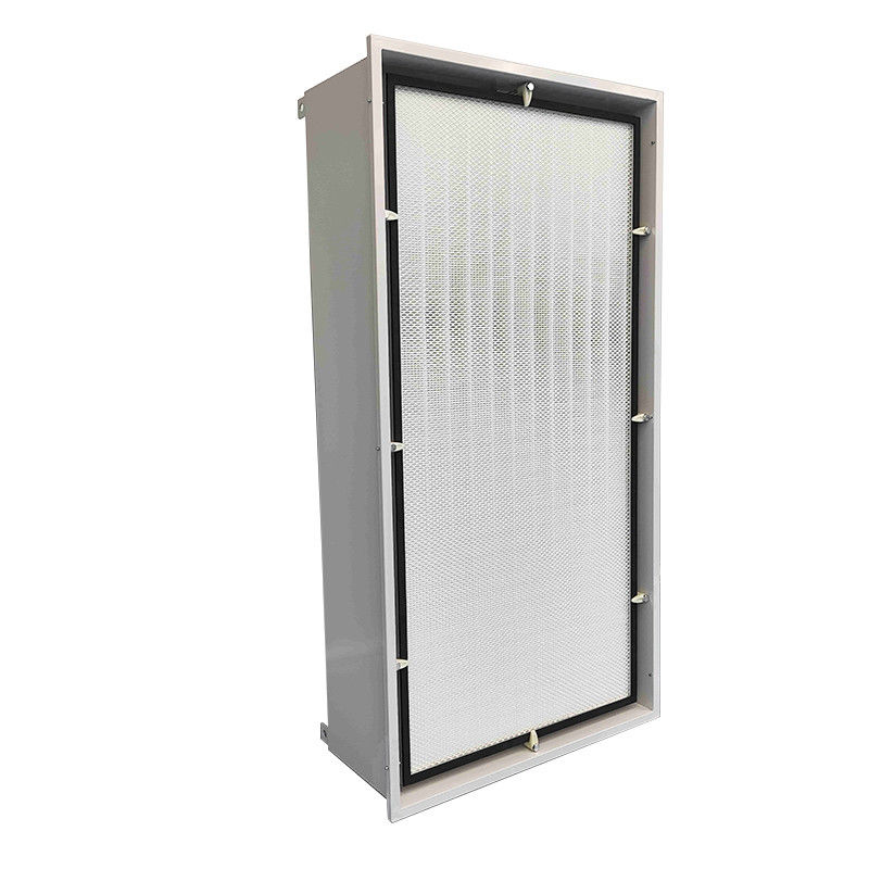3000 CFM Sortie d'air du plafond H13 HEPA 99,97% Salles blanches en acier cuit