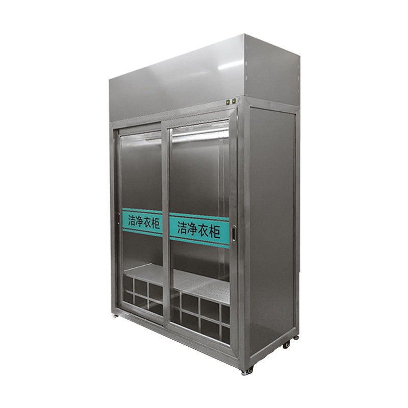 Armoire de salle blanche en acier inoxydable H14 HEPA 99,995% ISO 14644 et stockage pharmaceutique GMP