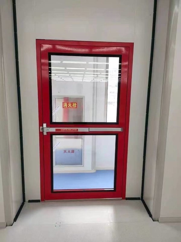 Porte de sortie d'urgence à incendie certifiée UL avec matériel de panique pour une installation conforme au code