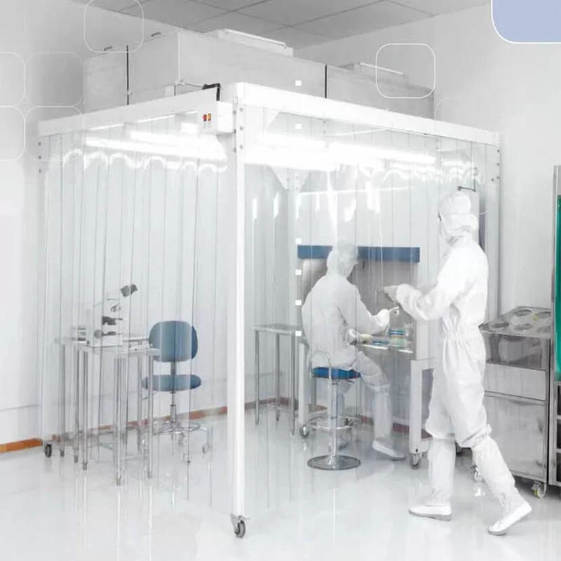 Classe 100 Iso 5 6 7 8 Gmp Modulaire équipement de salle blanche pharmaceutique portable