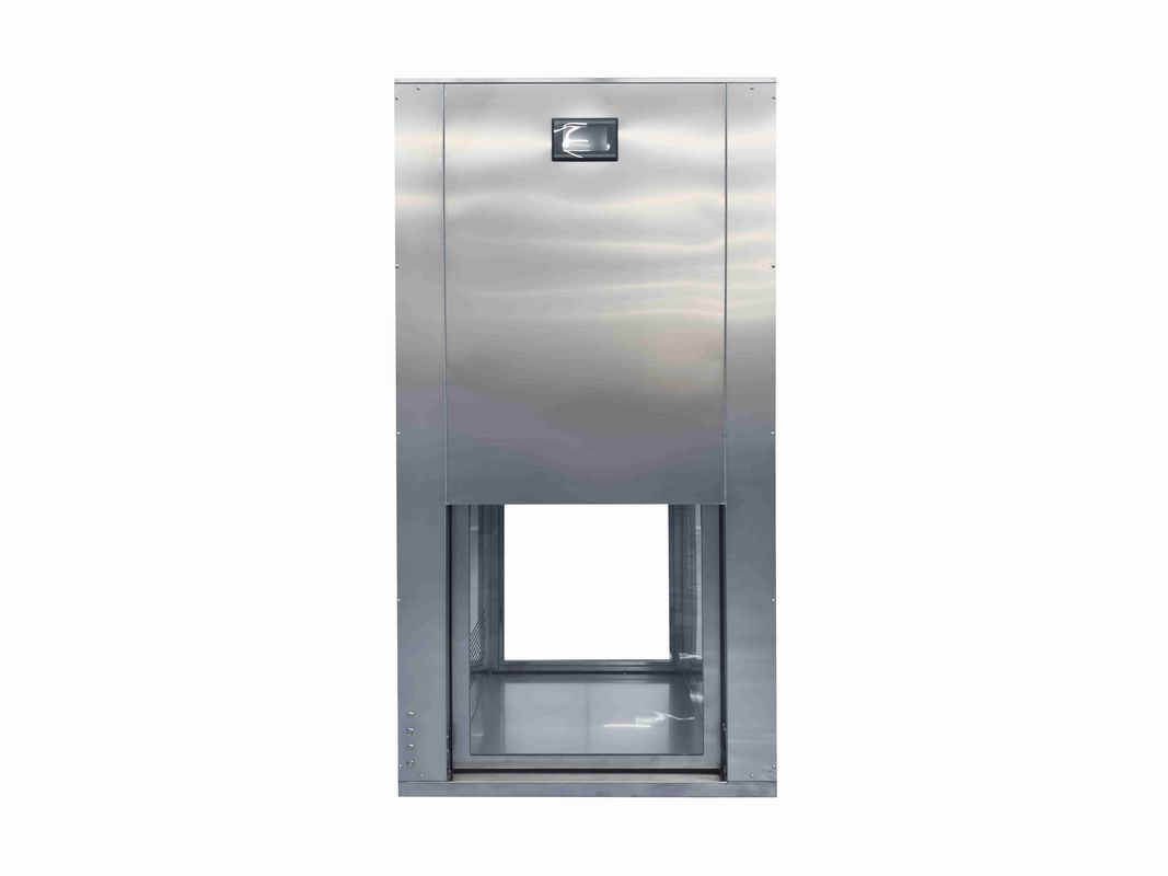 Porte à levage vertical à flux laminaire | Filtre HEPA H14 | Acier inoxydable SUS304