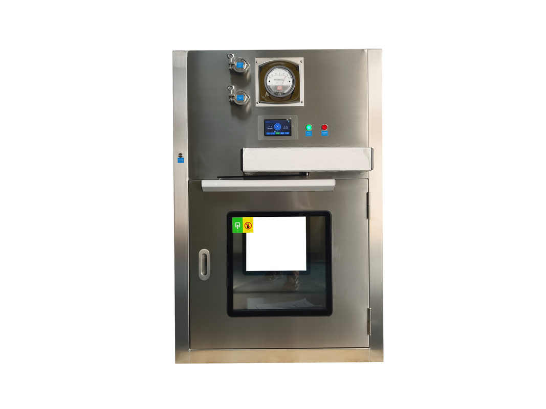 Boîte de débit laminaire à porte automatique avec pureté de l'air de classe ISO 5 filtrée HEPA et portes coulissantes motorisées